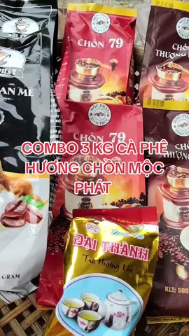 Combo 3kg cà phê hương chồn MỘC PHÁT #@Quyên #@Quyên #@Quyên #tiepthilienket #xuhuong #caphehuongchon 
