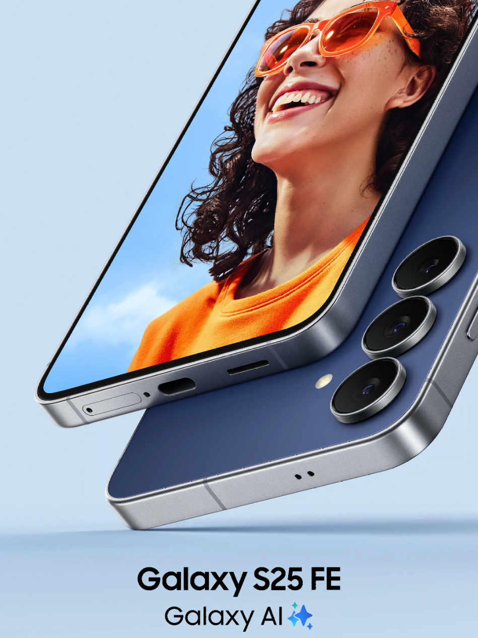 Get everything you love about a Samsung flagship phone in the new #GalaxyS25 FE–powerful camera, the latest Galaxy AI, and massive storage.