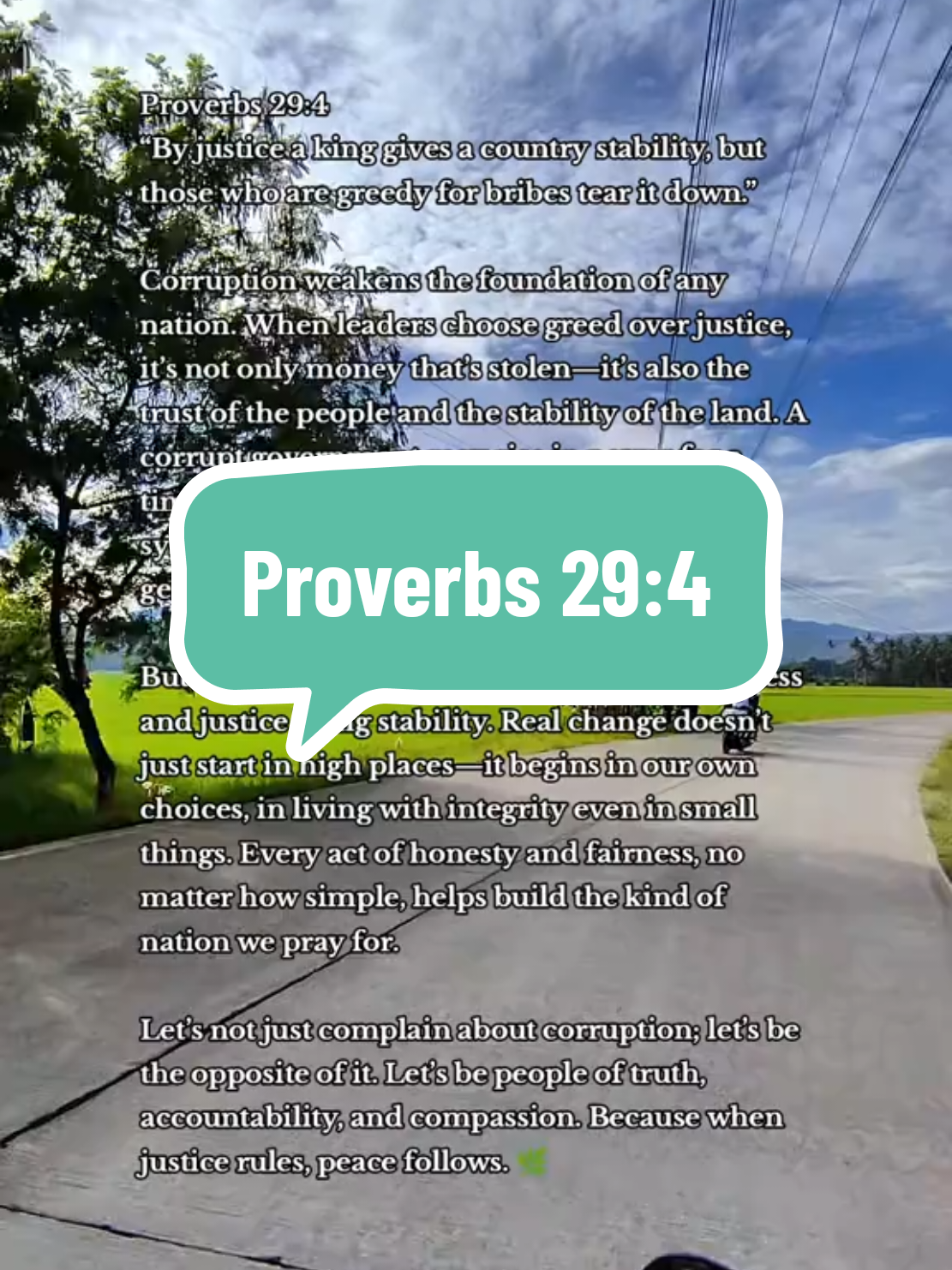 #bibleverse #proverbs #corruption 