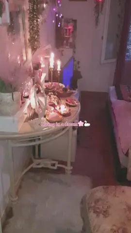 My room is my escape place🌸💕 #coquette #vanityroom  #princessroom #dollette  #RoomTour 