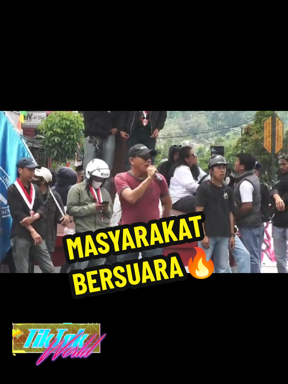 Aksi demo di Toraja Hari ini berjalan dengan Aman 😇💪 #torajanese #sangtorayan #fyp 