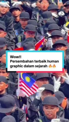 Tahniah !!! Persembahan terbaik human graphic dalam sejarah tahun ini oleh para pelajar semua. Semoga bertemu lagi di tahun-tahun yang akan datang.   Cepat tag muka uolls kat sini😎😍 #merdeka2025 #harikebangsaan2025 #HK2025 #fypシ゚ 
