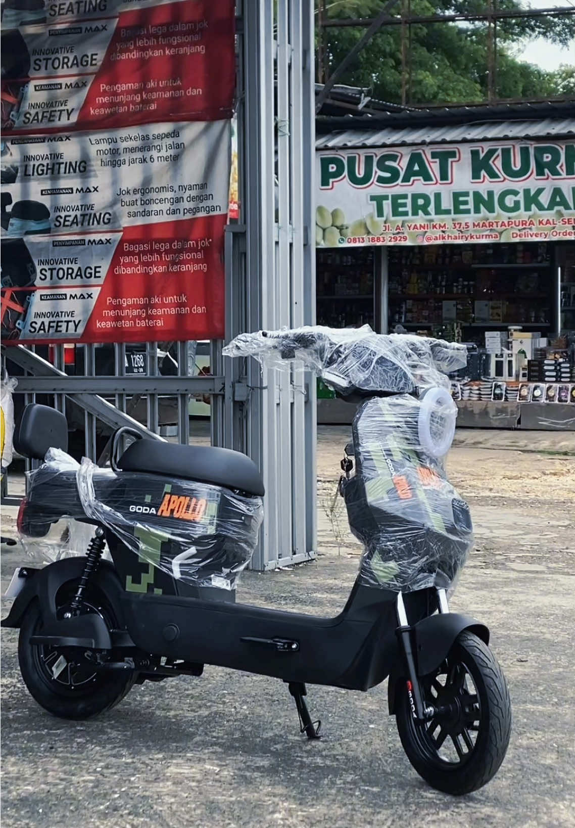 Udah pasti keren sih iniiii😎⚡️ #sepedalistrikkalimantanselatan #sepedalistrikmartapura #sepedalistrikindonesia #martapura #fypシ゚