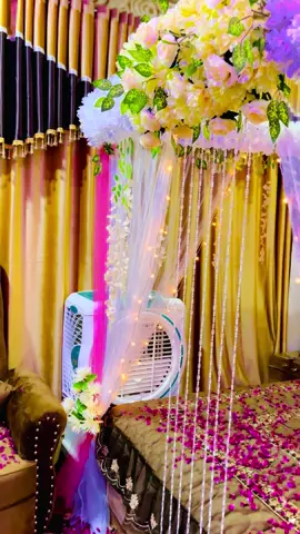 Chand decoration matta03462000549#wedding #room #tiktok2025 #foryou #viral 