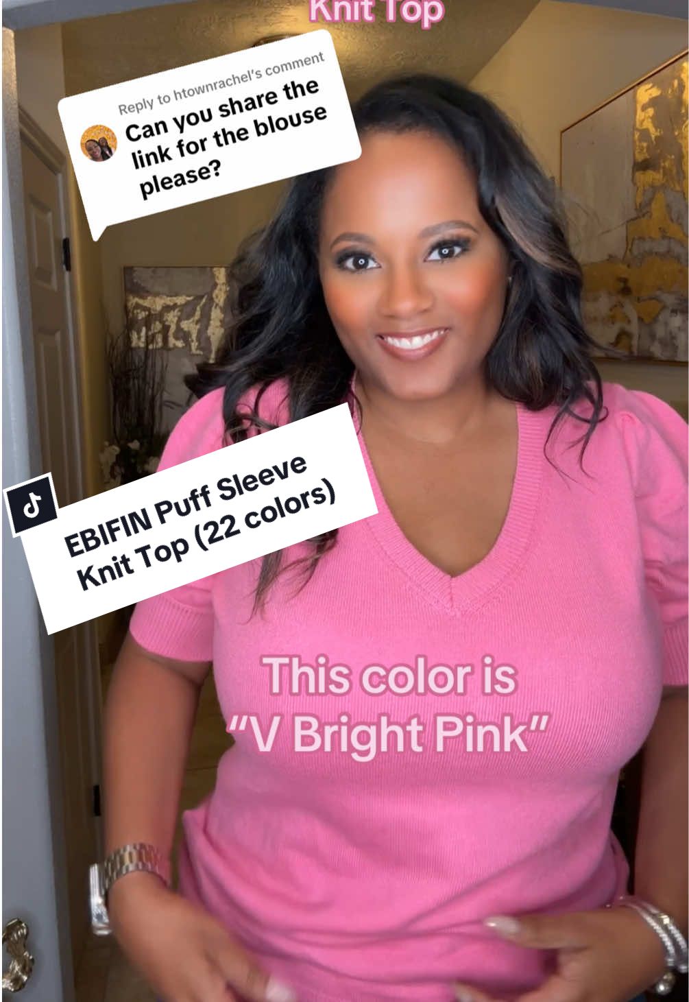 Replying to @htownrachel It’s sooooo soft. There are 22 colors left, & this one is called “V Bright Pink”.💁🏽‍♀️ #tiktokshopcreatorpicks #tiktokshoprestock #tiktokshoplabordaysale @Ebifin 