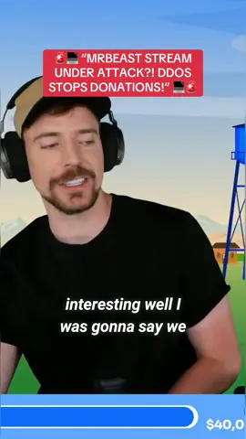Right when the finish line was in sight, the stream gets hit 😱 But nothing can stop 2M people from getting clean water. 🌍✨ #MrBeast #TeamWater #Charity 