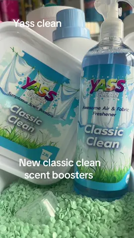 Yass clean new light launched on Friday the new classic clean sent boosters. Also I have the classic clean room and fabric air freshener.#yass #scentbooster #airfreshener  #laundry #newscent 