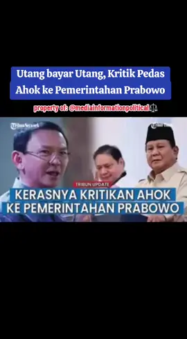 Utang bayar Utang, Kritik Pedas Ahok ke Pemerintahan Prabowo Link youtube: https://youtu.be/NkrH6Pgnk8k?si=hQ7fD3u2DSMa32XM