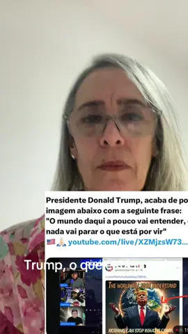 30/08/2025 Trump, nada vai parar o que está por vir, detalhe a foto do Brasil. Julgamento de um inocente, e você vai ficar parado? 
