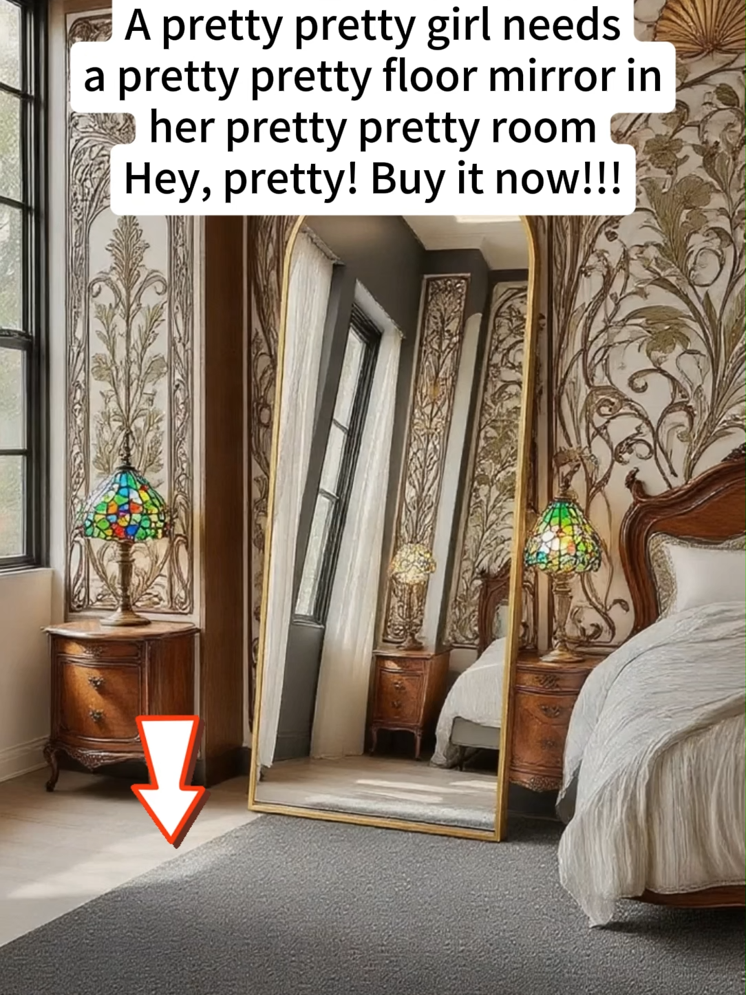 Free Shipping#onsale #foryourpage #bedroom #floormirror #fulllengthmirror