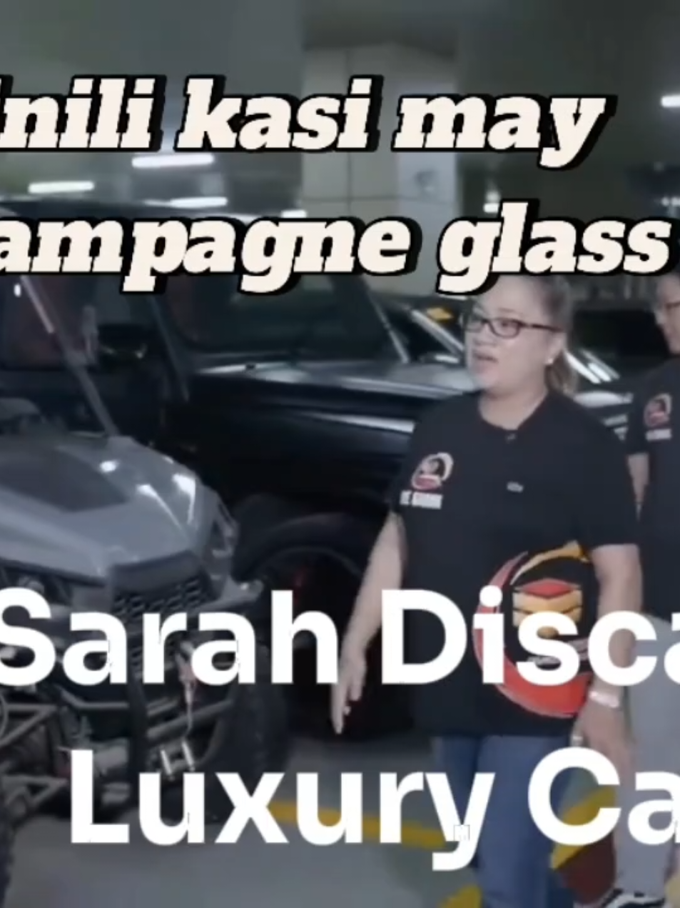 Dahil sa champagne glass kaya binili Ang mamahaling sasakyan#discayainterview #floodcontrol #discayaissue #fyp #foryou 