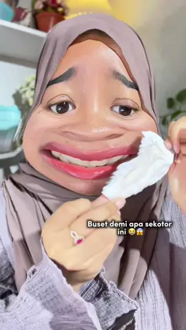Eiwwww .. Yakin punga kalian bersih? dah cobain pake ini belom? Siapa tau jackpot kayak gini, namanya area lipatan sedikit kurang nya  pasti kotor ya 🤮😭#Toner #tonerketiak #marinasiketiak 