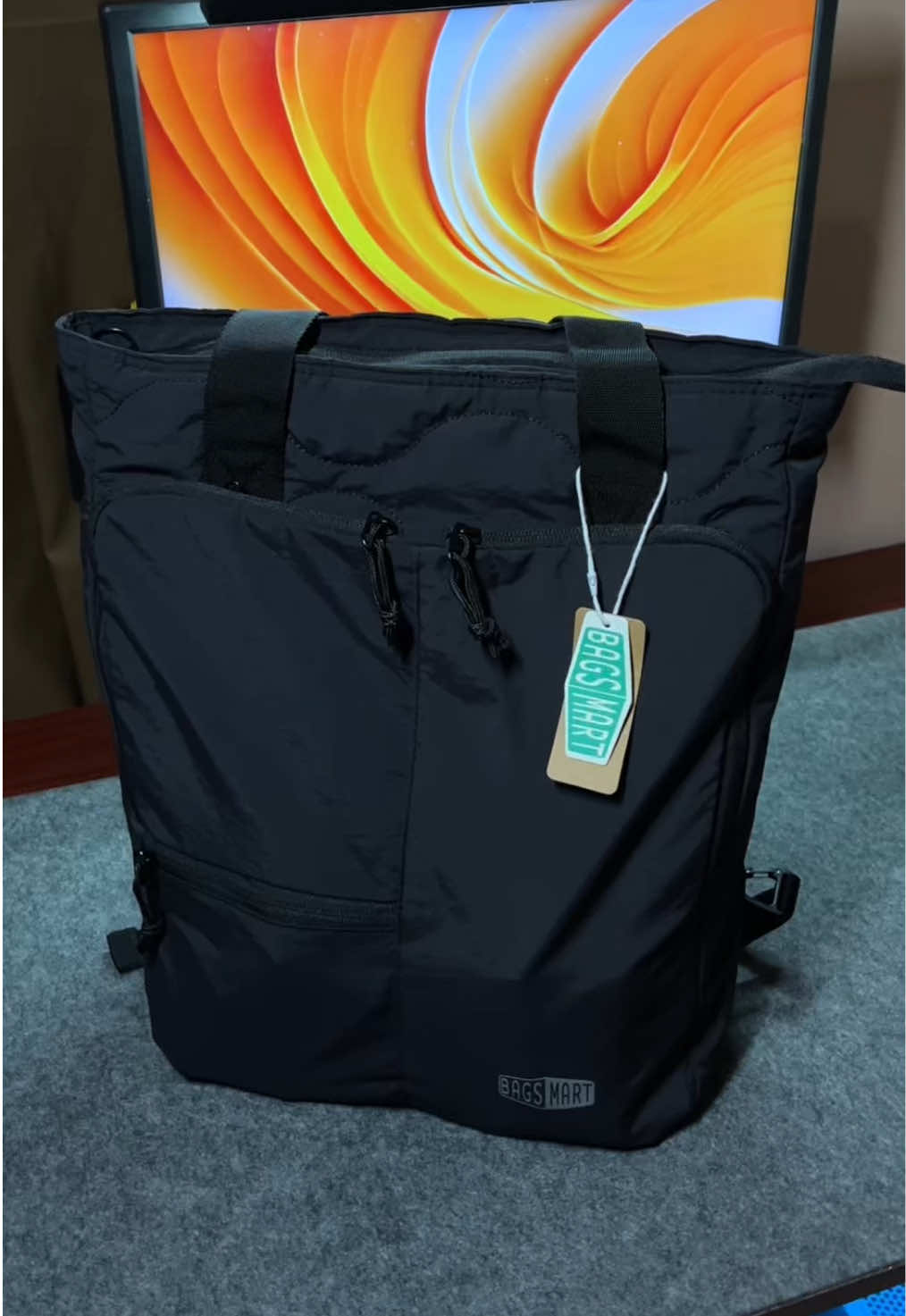 Replying to @francis convertible tote backpack @BAGSMART Store #bagsmart #totebag #backpack #totebackpack #bagrecommendation 
