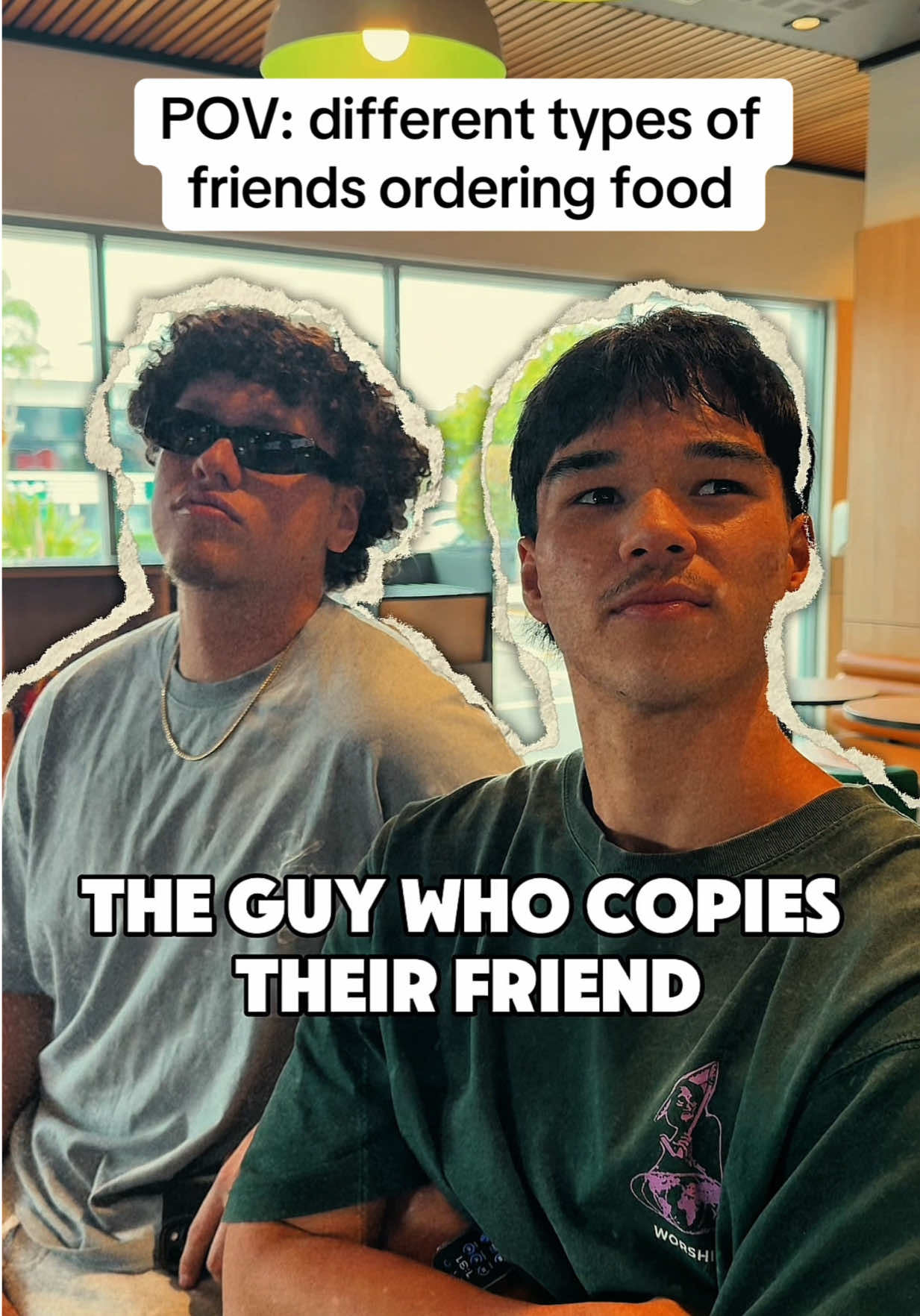 Which one are you? 😂⬇️ #friends #friendgroup #fastfood #order #stereotypes 