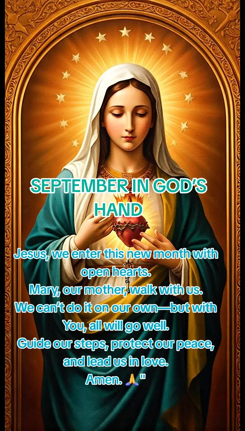 #catholictiktok #MaryIntercedeForUs #gratifulheart #todaysblessing #newmonthblessings🙏🙏🙏 