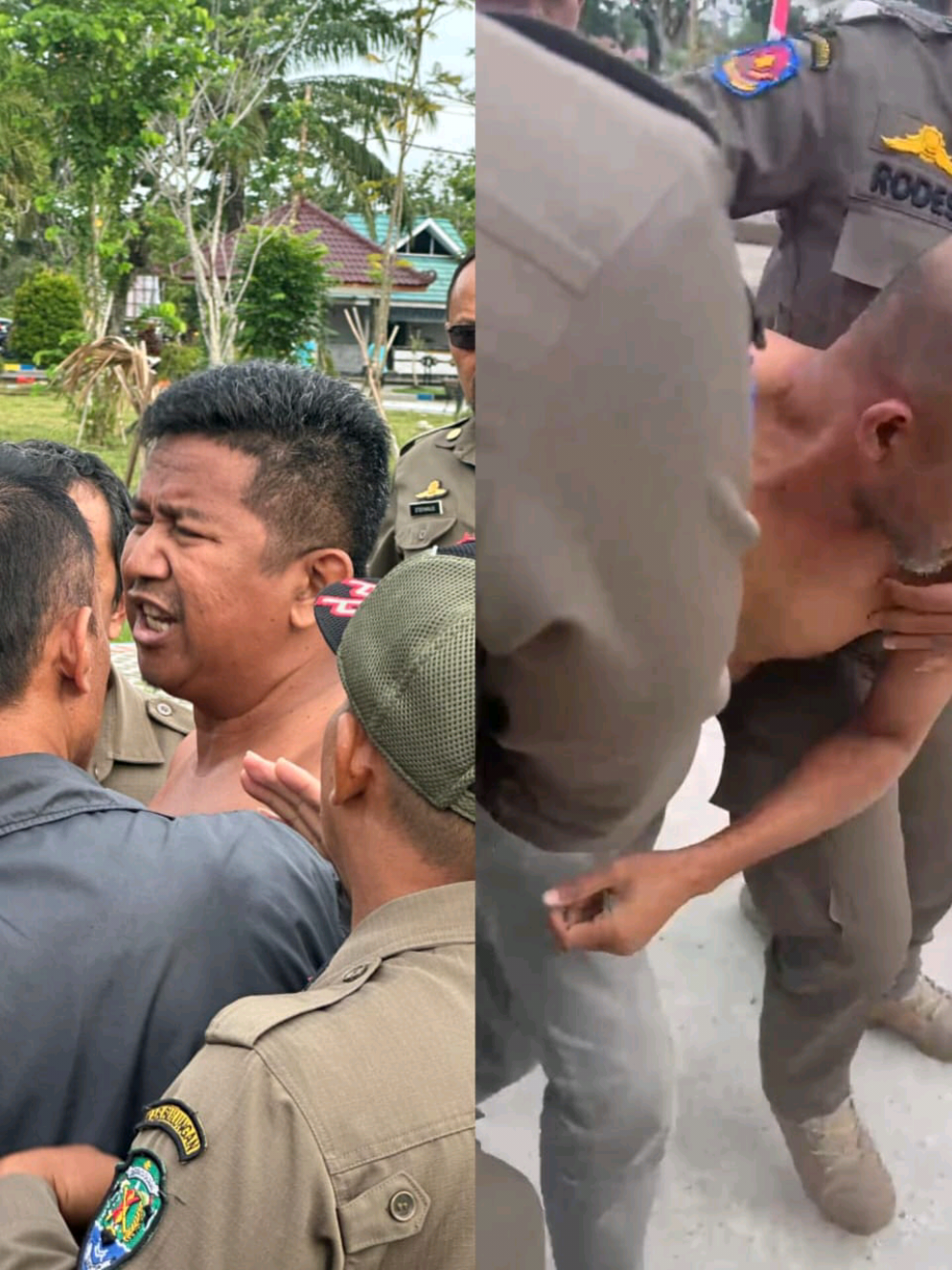BULUNGAN,TANJUNGNEWS.COM– Suasana apel gabungan perangkat daerah di Halaman Kantor Bupati Bulungan, Senin 1 September 2025 sempat diwarnai insiden.  ‎ ‎Dua orang tak dikenal diamankan Satpol PP Bulungan setelah berusaha menerobos jalannya apel yang dipimpin langsung Bupati Bulungan, Syarwani. ‎ ‎Kepala Satpol PP dan PMK Bulungan, Wilson Ului mengatakan, insiden ini terjadi  saat pembacaan amanat Bupati Bulungan sebagai Inspektur Upacara (Irup).  ‎ ‎