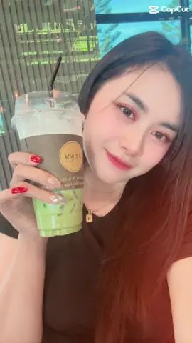 #สาวโคราช✨💜💜 #28y #ชาเขียวมัทฉะ #คาเฟ่ 