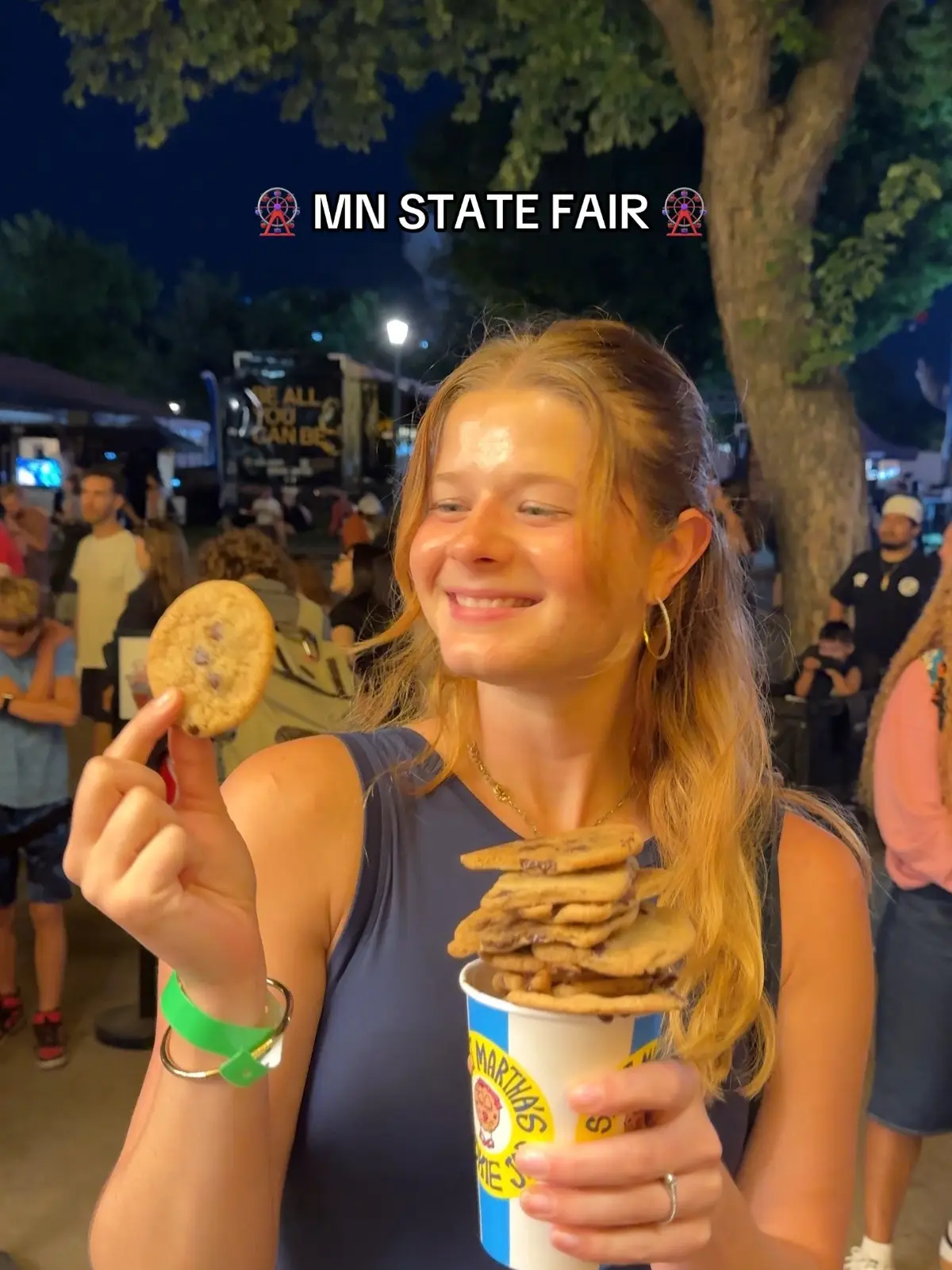 MN State Fair 🎡🎟️  #statefair #Summer #mnstatefair #sweetmarthascookies #fyp 