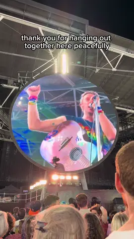 chris martin’s speech aug 31st wembley @coldplay #coldplay #musicofthespheresworldtour #chrismartin #wembley 