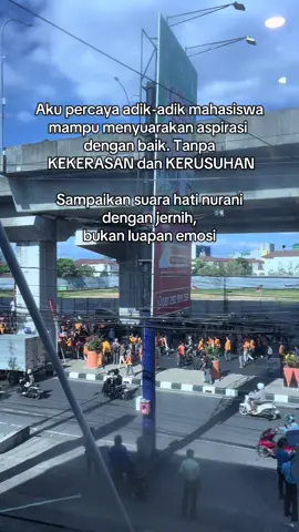 Aku yakin pemerintah bisa mendengarkan aspirasi yang kita salurkan dengan baik❤️🤍