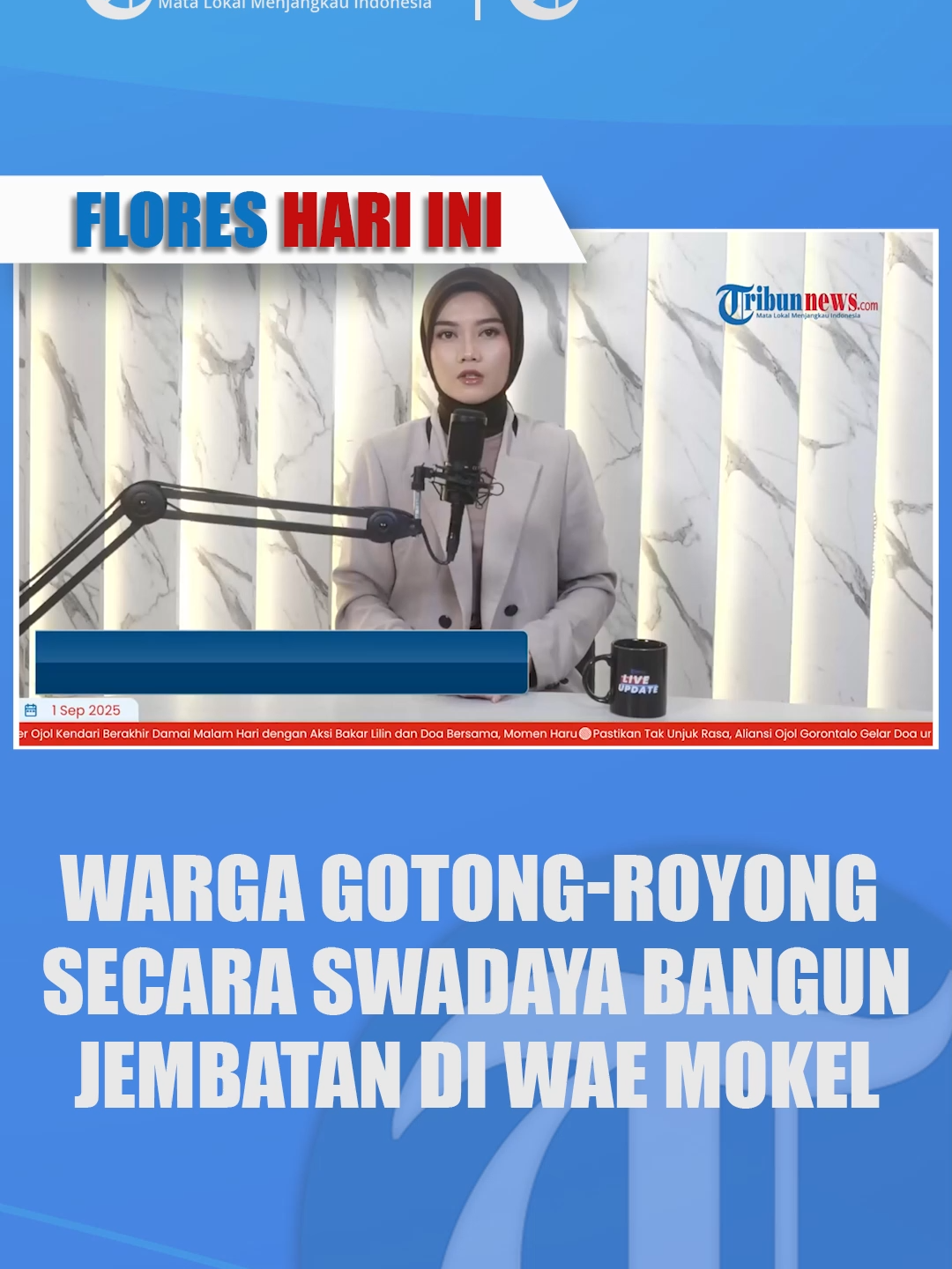FLORES HARI INI: Warga Manggarai Timur Gotong-Royong Secara Swadaya Bangun Jembatan di Wae Mokel Download aplikasi berita TribunX di Play Store atau App Store untuk dapatkan pengalaman baru. TRIBUNFLORES.COM, BORONG-Warga Kampung Lebo, Desa Golo Meni, Kecamatan Kota Komba Utara, Kabupaten Manggarai Timur bergotong-royong secara swadaya membangun jembatan di sungai Wae Mokel untuk menghubungkan Kampung Ngela menuju Kampung Lebo, Desa tersebut. Albertus Renald Sidik, warga setempat kepada TRIBUNFLORES.COM, Minggu 31 Agustus 2025, menerangkan, sejauh ini kendaraan mobil tidak bisa melintas menuju Kampung Lebo, karena tidak ada jembatan penghubung di Wae Mokel, sehingga warga Lebo secara swadaya bergotong-royong untuk membangun jembatan seadanya untuk bisa dilintasi mobil. 