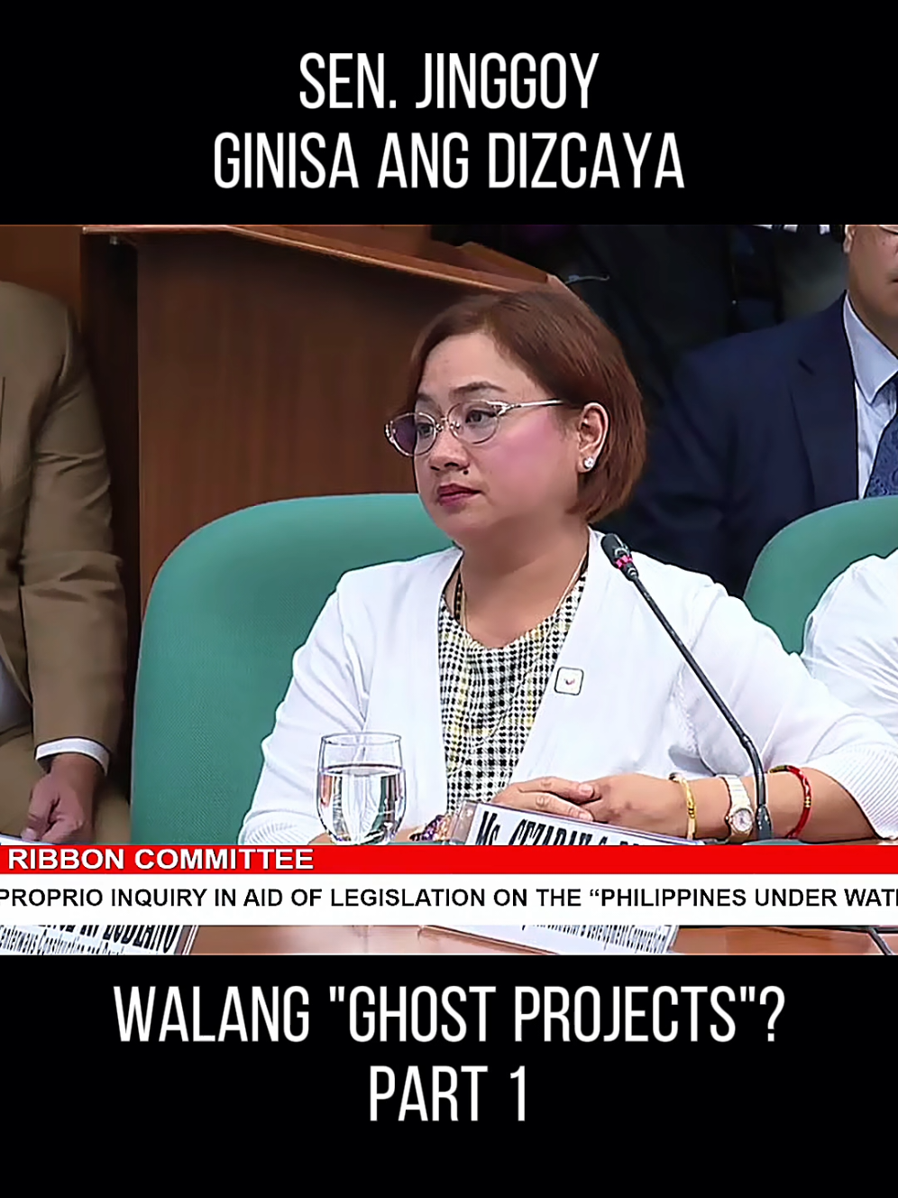Senate hearing on Flood Control Projects Sept 1 2025 Sen. Jinggoy ginisa si Dizcaya #senatehearing #floodcontrol #discaya #corruption #senatorjinggoyestrada 