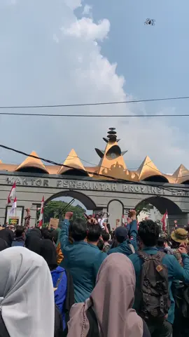Demo di Bandar lampung Kondusif  #demobandarlampung #bandarlampung #demodpr #dprd 