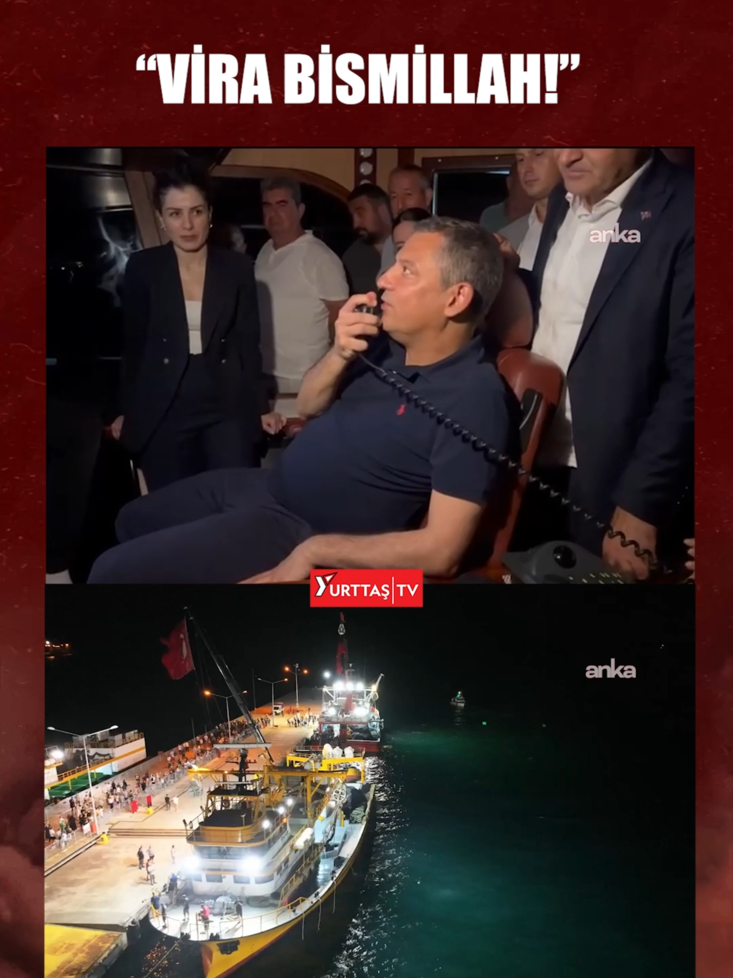 Özgür Özel Sinop'ta balık sezonu açılışına katıldı! “VİRA BİSMİLLAH!”