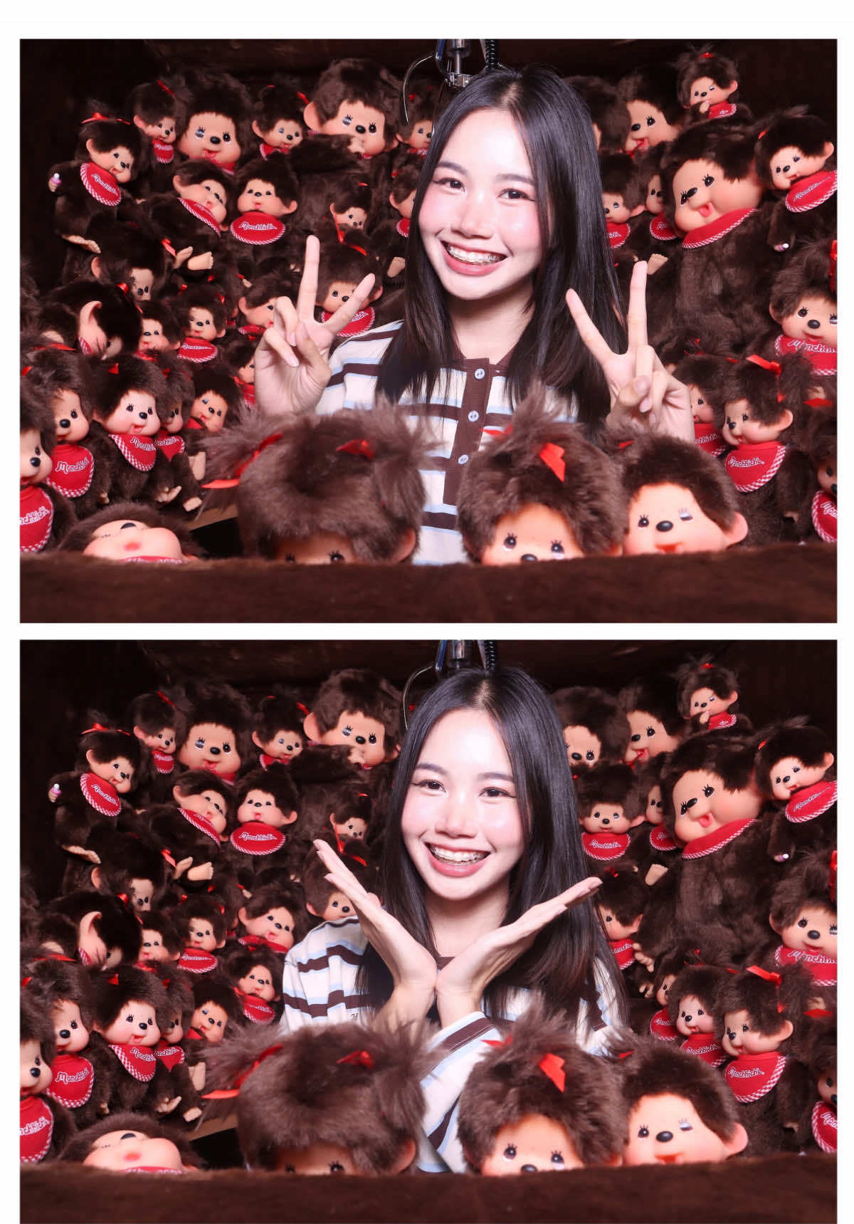 so cuteeee : ) #monchhichi #photobooth 