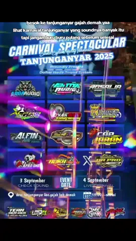 saksikan karnaval maulid nabi🔥 #fypシ゚ #karnavalsoundsystem #fypシ゚viral #tanjunganyar 
