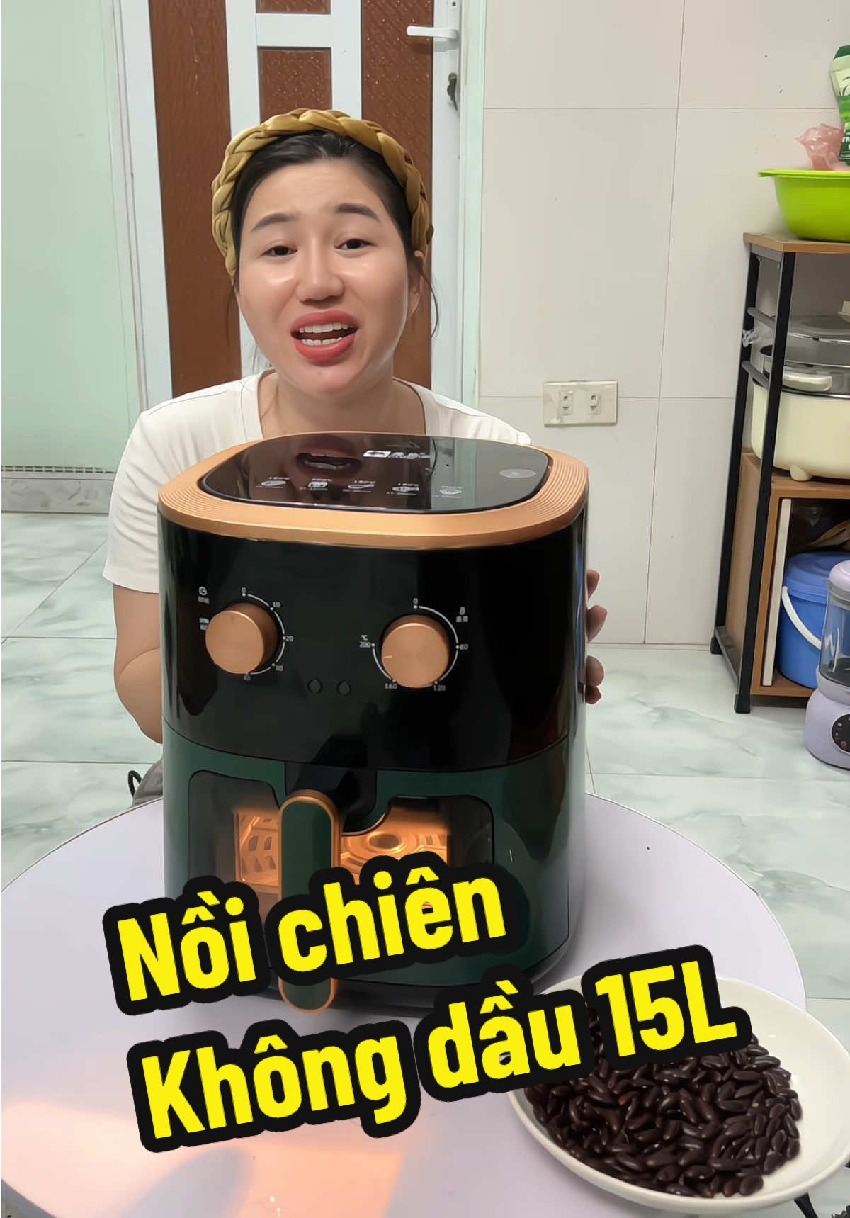 Nồi chiên không dầu 15L #nồi #noichien #noichienkhongdau #noichienkhongdaudanang #noichienkhongdaucamel 