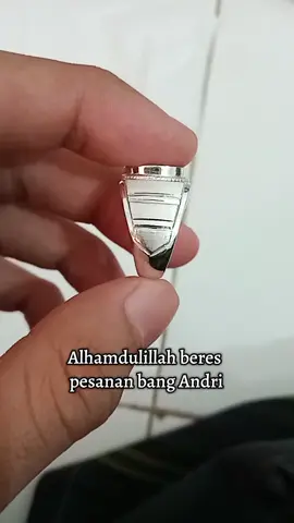 Cincin perak pria #pyf #akik 