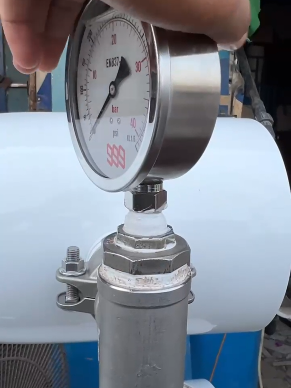 How to pressure gauge 600 PSI installation #roplant #Water filter #filter #trending@VIP CHOUDRY🤩✨ 