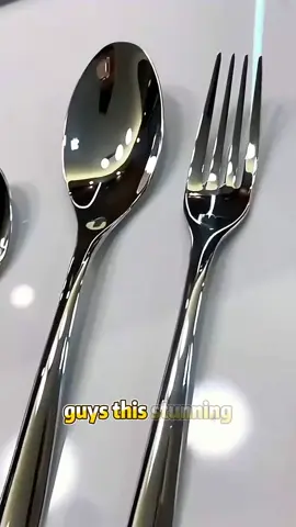 Elevate your dining experience!🍴#flatware #tableware #dinnerparty #homedecor #kitchenessentials 