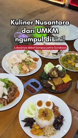 Kuliner Nusantara UMKM pada ngumpul disini! #kulinersurabaya #foodfestontiktok #kulinerindonesia #supportumkm #kulinertiktok 