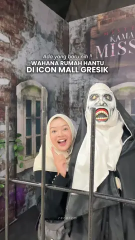 ‼️ADA WAHANA UJI NYALI BARU DI GRESIK‼️ Serunya lagi disini ada 2 wahana dalam satu tempat :  🚗 Mobil Hantu 🪞 Misteri Kamar Miss K (ada misi & outbond, dijamin dag dig dug serrr) @Rumahhantu.gresik @Excito Haunted House  📍 ICON MALL GRESIK LT. 2 (depan CGV) 📅 29 Agustus – 28 September 2025 ⏰ 13.00 – 21.00 💸 HTM: 25.000/orang/wahana 🎁 Aku juga bagi-bagi 2 tiket GRATIS buat kamu yang komen & repost video ini! ⚠️ Jangan sendirian yaa, rame-rame pasti lebih seruuu! Yukkk tag temen kalian yang katanya pemberani  #bukanrumahhantubiasa #rumahhantugresik #gresikplacetogo #iconmallgresik #wahanarumahhantugresik 