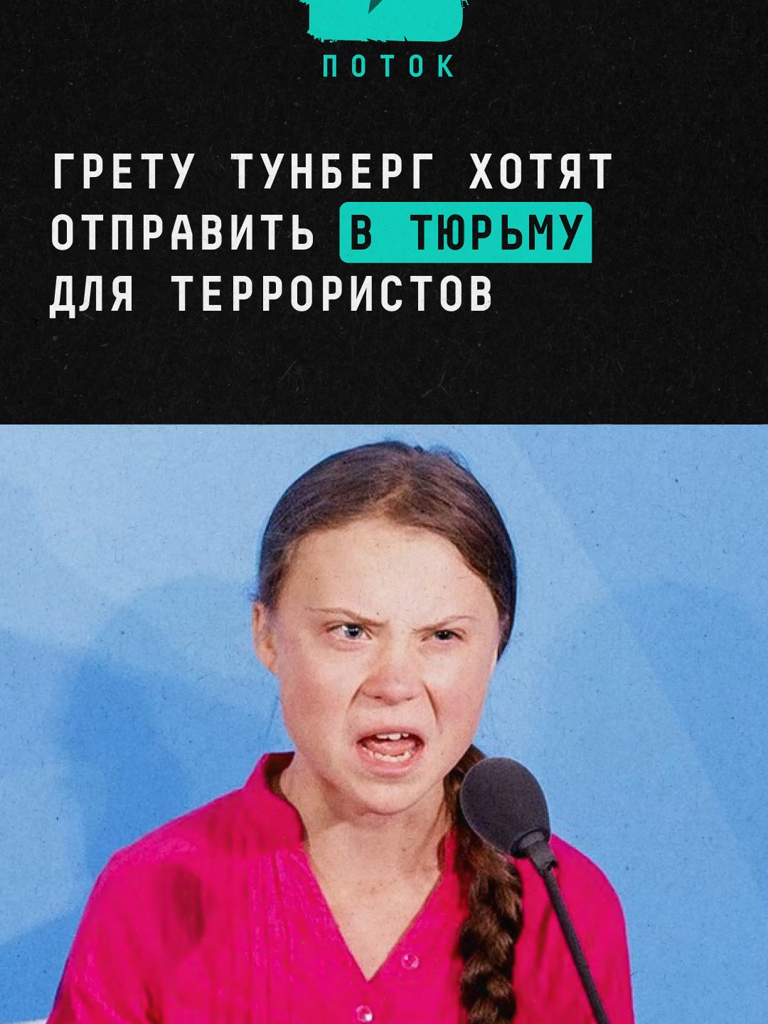 Грету Тунберг хотят отправить в тюрьму для террористов #гретатунберг #новости #израиль #палестина #секторгаза