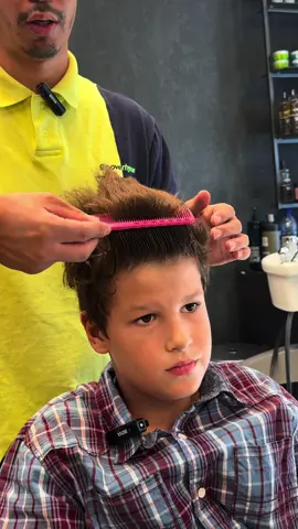 Работа была выполнена чисто ножницами ✂️ #barberdanik #haircut #стрижки #детскаястрижка 