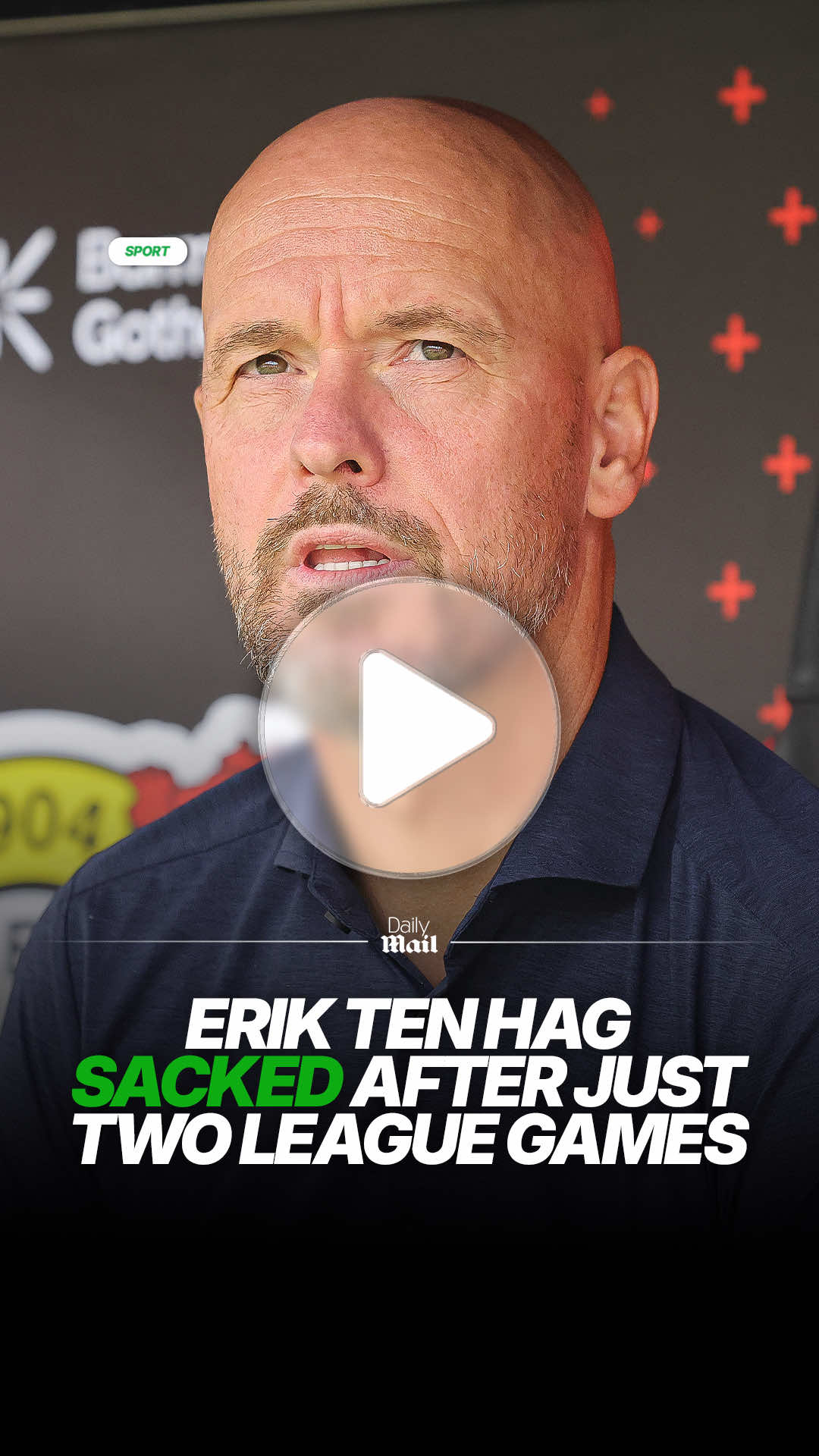 Erik ten Hag has been SACKED by Bayer Leverkusen after just two league games 🚨 #news #sports #football #bundesliga #manchesterunited 