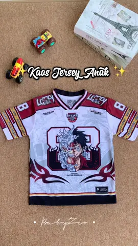 Atasan kaos jersey anak ✨😍 #jerseyanak #jerseyluffy #onepiece #jerseyonepiece #kaosjersey 