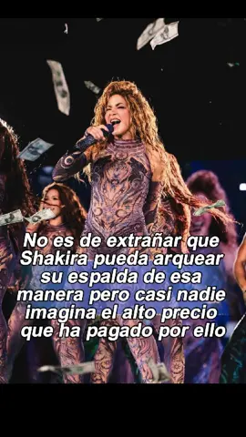 No es de extrañar que Shakira pueda arquear su espalda de esa manera, pero casi nadie imagina el alto precio que ha pagado por ello#shakira#fyp#foryou#celebrity