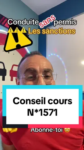 Réponse à @3robi la conduite sans permis est un délit, même si tu n’as pas fait d’accident. Tu risques gros donc un conseil passe ton permis 👍🏼 et abonne-toi pour le réussir rapidement ✅☝️ #conduite #permisdeconduire #permis #samir #autoecole 