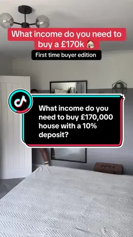 What income do you need in September 2025 to buy a £170k 🏠 Whether you are a first time buyer or home mover, how much you can actually borrow is not only based on the lenders own criteria but also your own individual circumstances. Figures in this video are correct as of 01/09/2025 Always speak to mortgage advisor when purchasing a property. ** Your home may be repossessed if you do not keep up repayments on your mortgage 