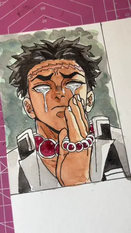 gyomeii #demonslayer #kimetsunoyaiba #gyomeihimejima #drawing #fyp 