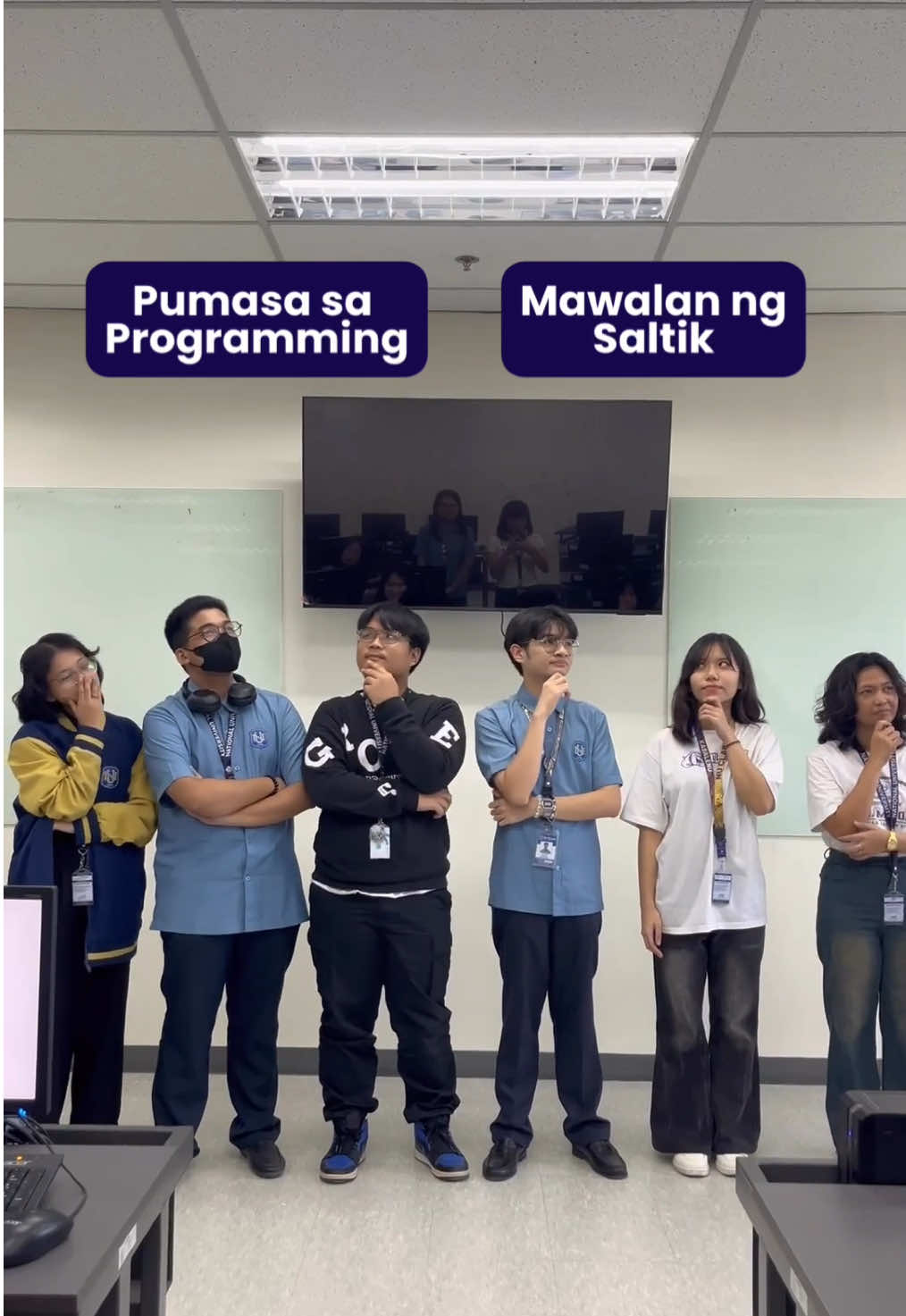 ❎️Matuto ng programming  ✅️Matuto ng coping mechanism  #ConsortiumOfDataEnthusiasts #CODE #IT #students #fyp