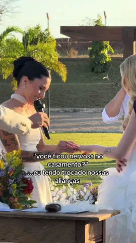 O dia mais especial da minha vida, sensação inexplicável, tudo perfeito até no imperfeito 🥹🥹💗💗💗 #casamento #lgbt 