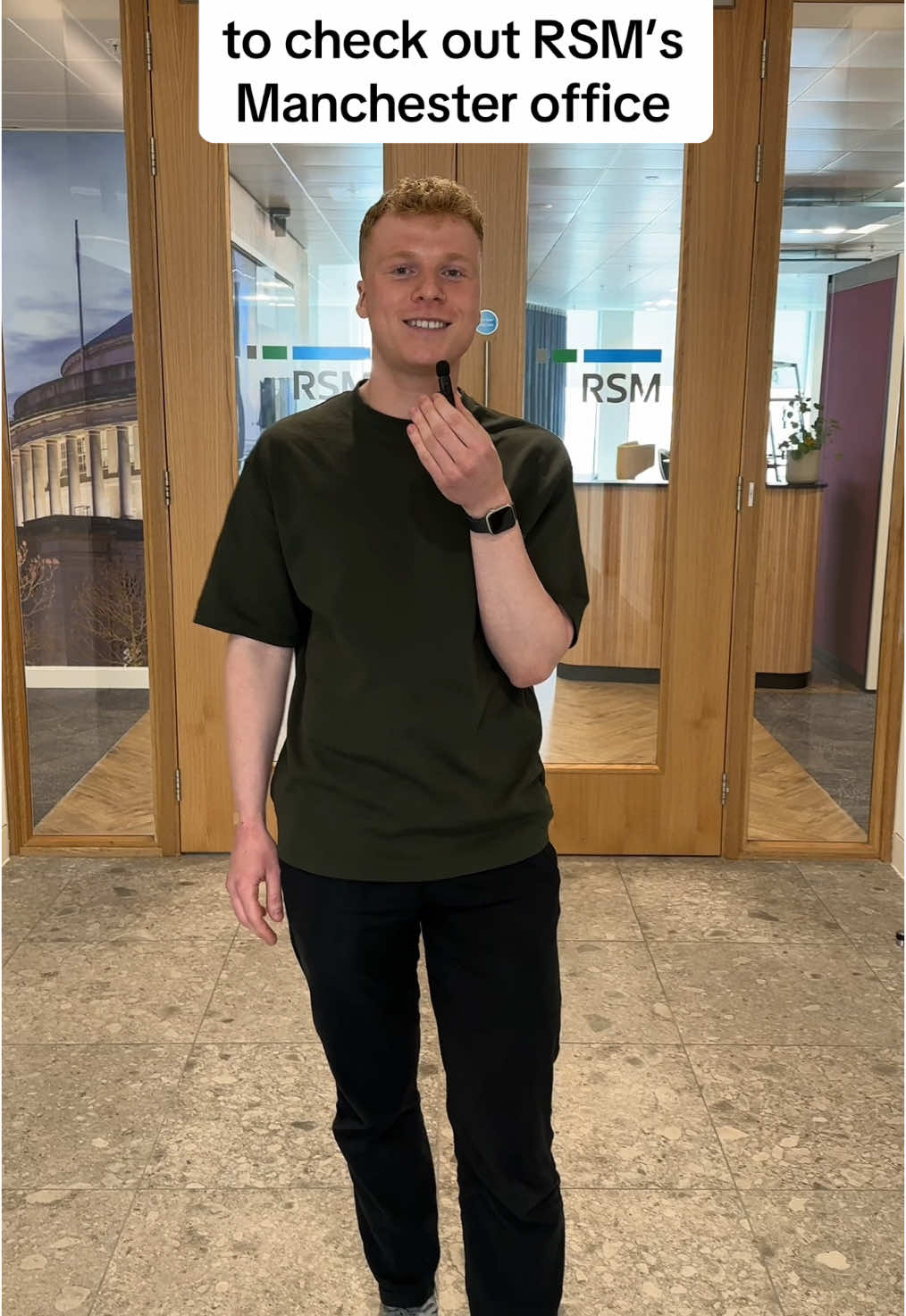 Behind the scenes at @Life at RSM Manchester! #ICAEW #officetour #rsm #financecareer #manchester #careertok