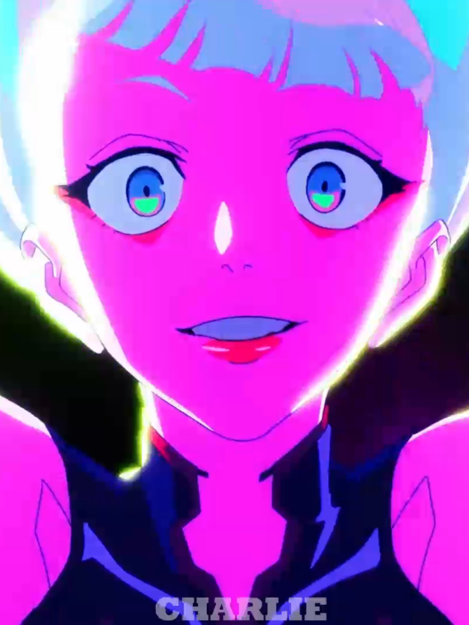 They made it to the moon trust🙏 #cyberpunk #lucy #david #edit #anime