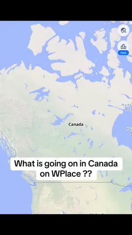 What is going on in Canada on WPlace ?? #wplace #wplacelive #pixelart #canada 