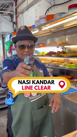 Macam tu la baru tak boring!  📍 Restoran Nasi Kandar Line Clear #boringpenang #penangfood #MakanLokal #food #streetfood 